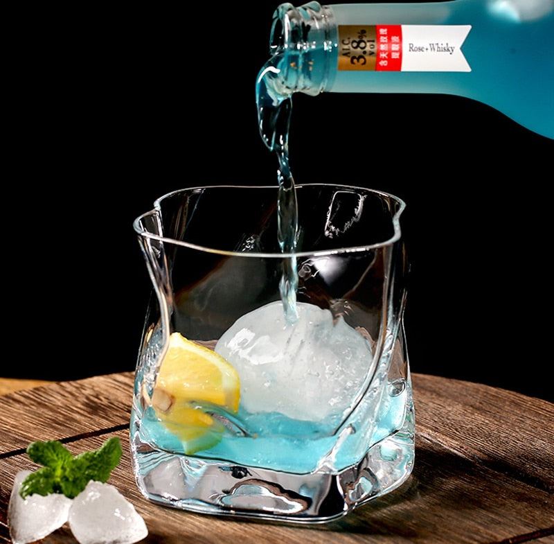 Sikunuo | Distorted Texture Whisky Glass Set