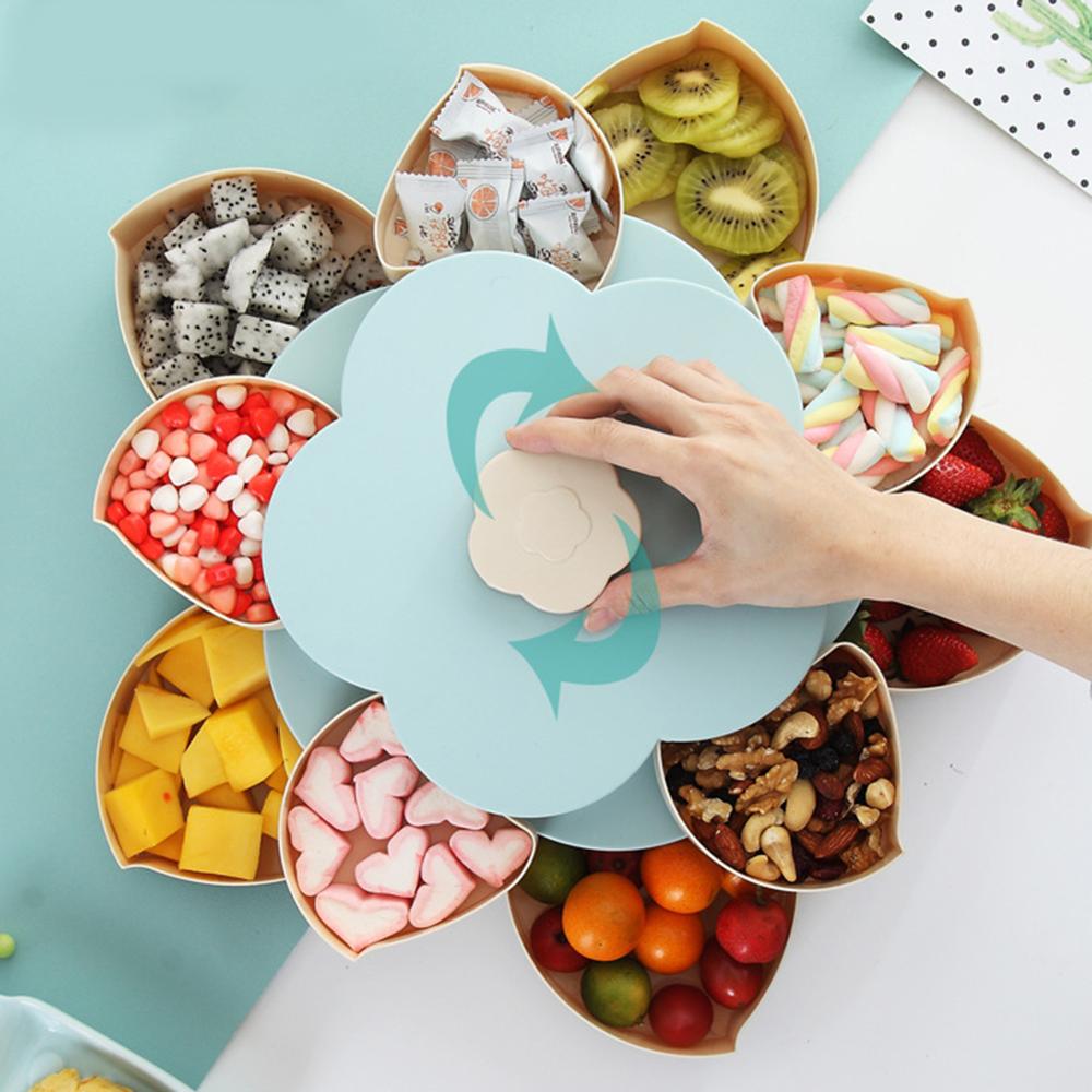 Sikunuo | Petal-Shape Rotating Snack Box
