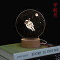 Sikunuo | 3D LED Moon Lamp Atmosphere Night Lights