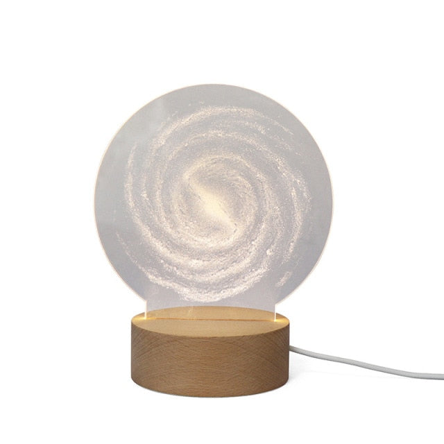 Sikunuo | 3D LED Moon Lamp Atmosphere Night Lights