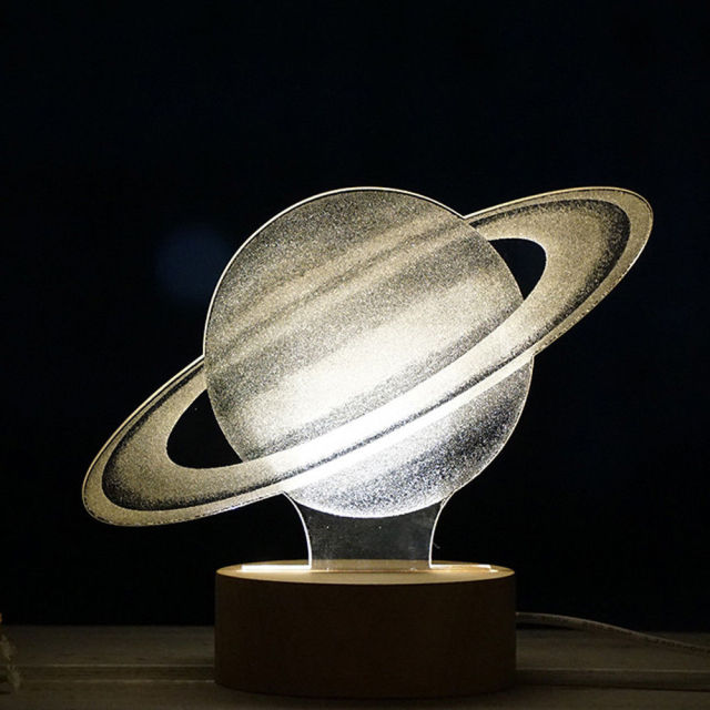 Sikunuo | 3D LED Moon Lamp Atmosphere Night Lights