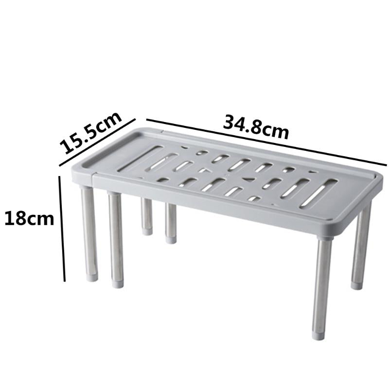Sikunuo | Space Saving Retractable Cabinet Organizer Shelf