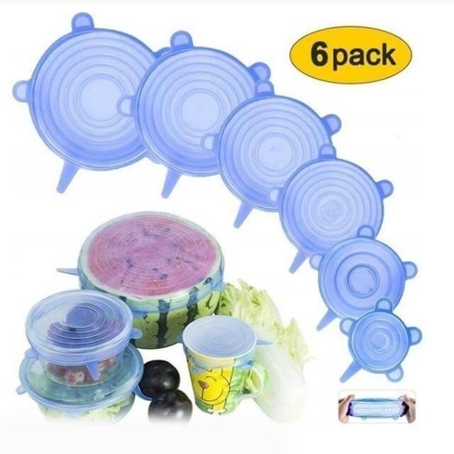 Sikunuo | Reusable Durable Silicone Food Cover Lids