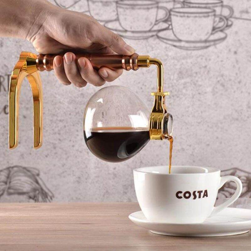 Sikunuo | Elegant Glass Siphon Coffee Maker
