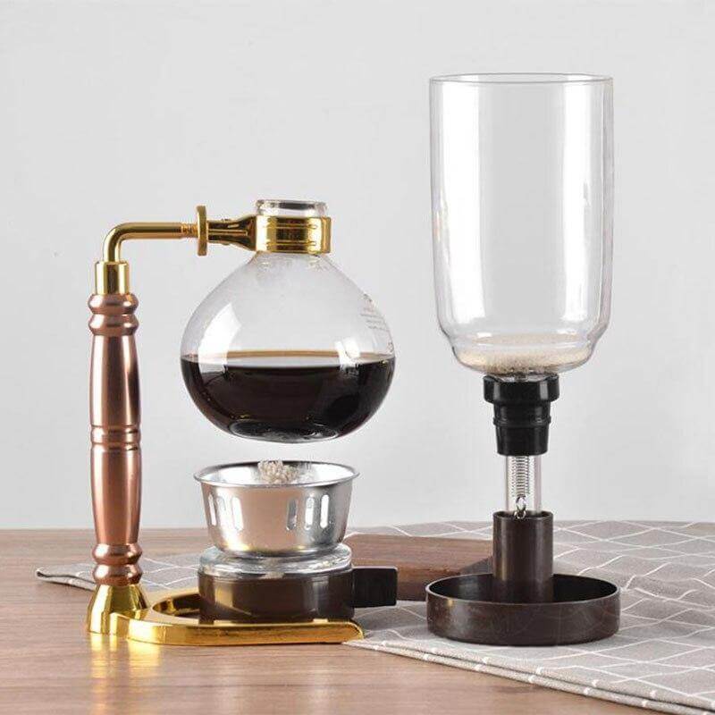 Sikunuo | Elegant Glass Siphon Coffee Maker