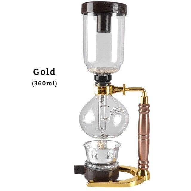 Sikunuo | Elegant Glass Siphon Coffee Maker