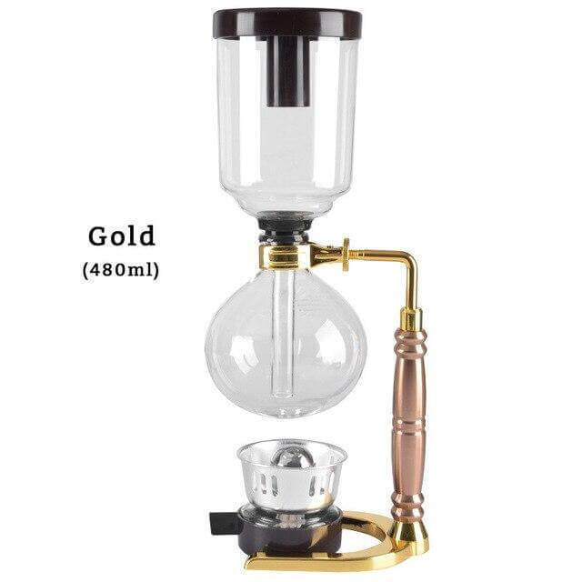 Sikunuo | Elegant Glass Siphon Coffee Maker