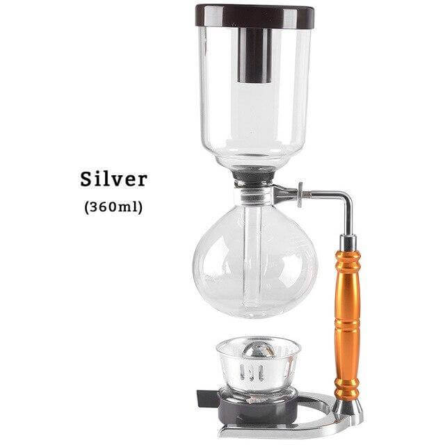 Sikunuo | Elegant Glass Siphon Coffee Maker