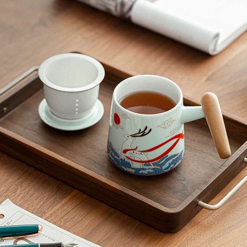 Sikunuo | Ceramic Artsy Tea Cup