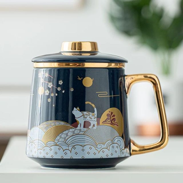 Sikunuo | Ceramic Artsy Tea Cup