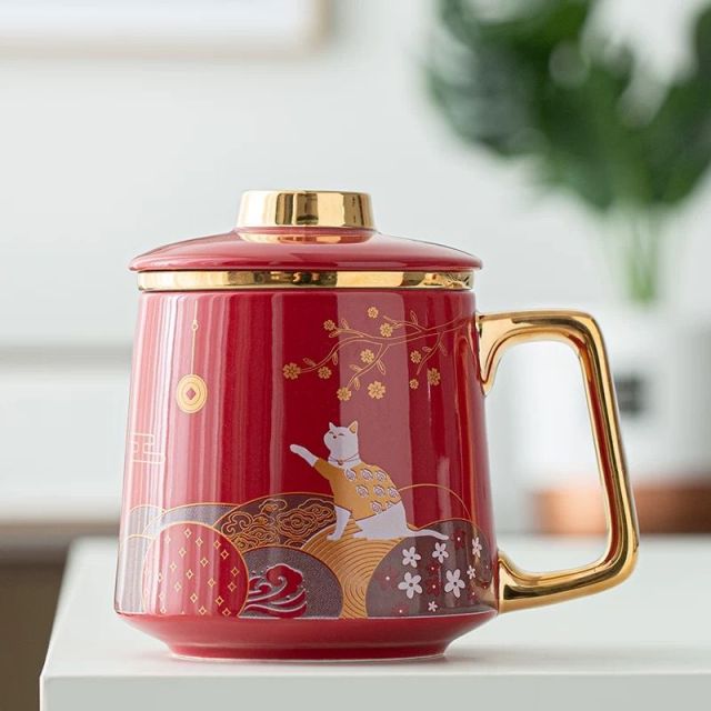 Sikunuo | Ceramic Artsy Tea Cup