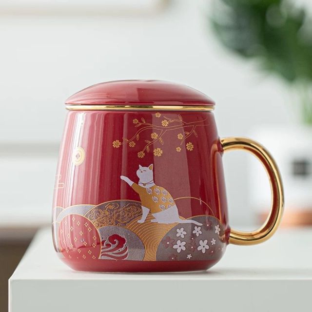 Sikunuo | Ceramic Artsy Tea Cup