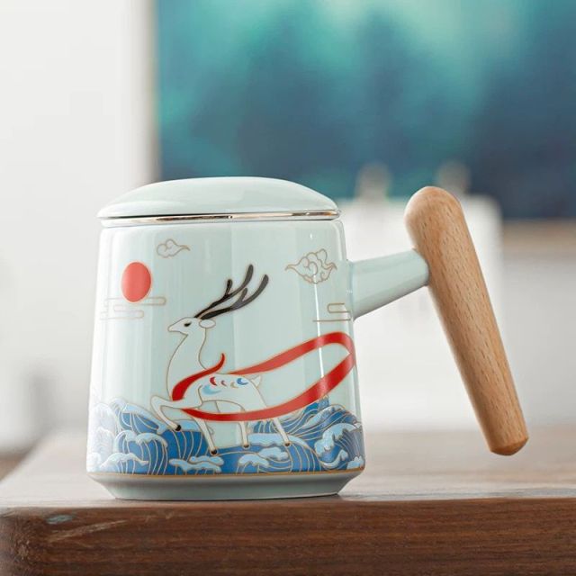 Sikunuo | Ceramic Artsy Tea Cup