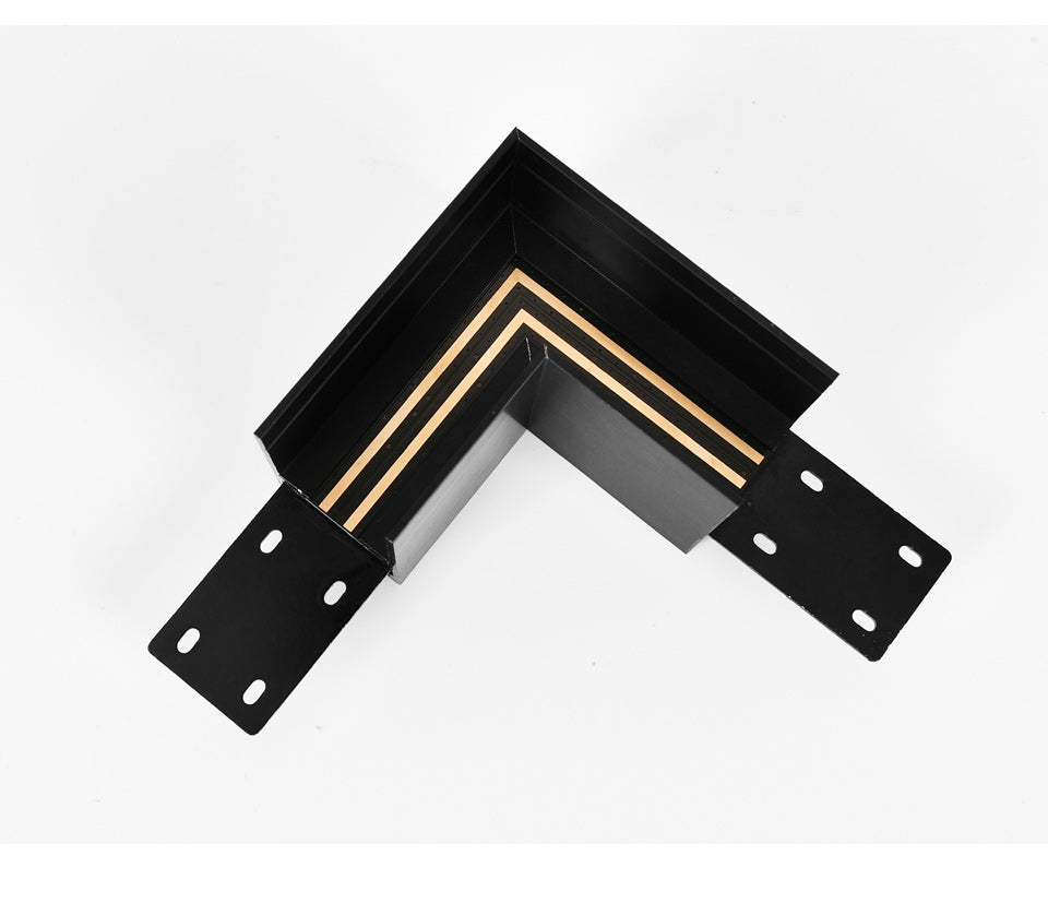 Sikunuo | Wall-Mounted Black Continuous Magnetic Track System Light