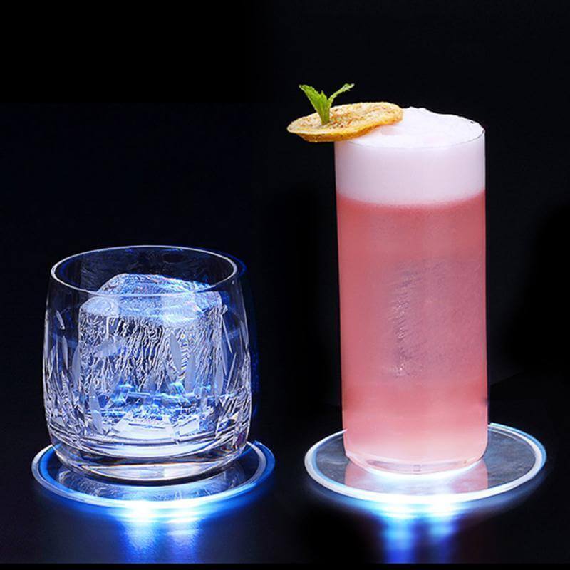 Sikunuo | Acrylic Ultra-Thin LED Coaster