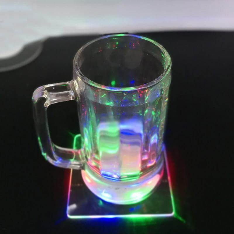 Sikunuo | Acrylic Ultra-Thin LED Coaster