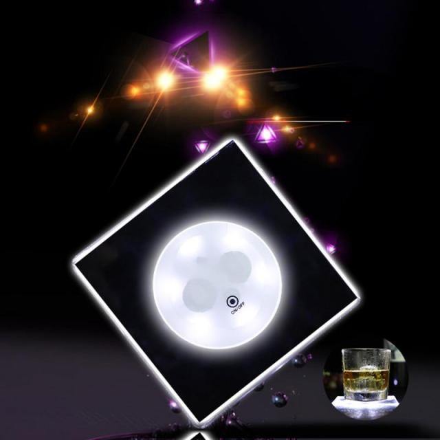 Sikunuo | Acrylic Ultra-Thin LED Coaster
