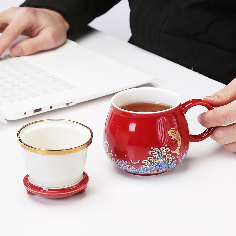 Sikunuo | Japanese Ceramic Tea Infuser Cups