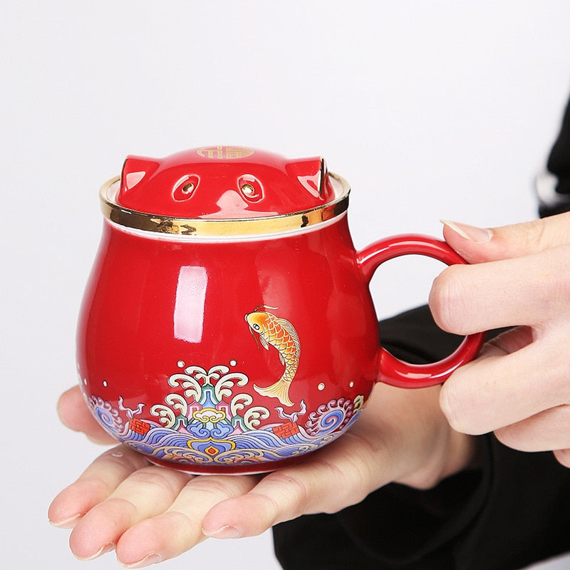 Sikunuo | Japanese Ceramic Tea Infuser Cups