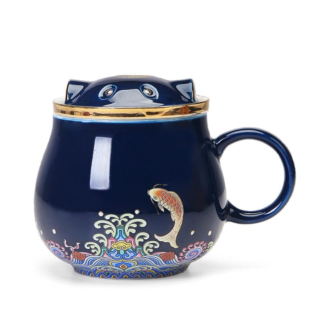 Sikunuo | Japanese Ceramic Tea Infuser Cups