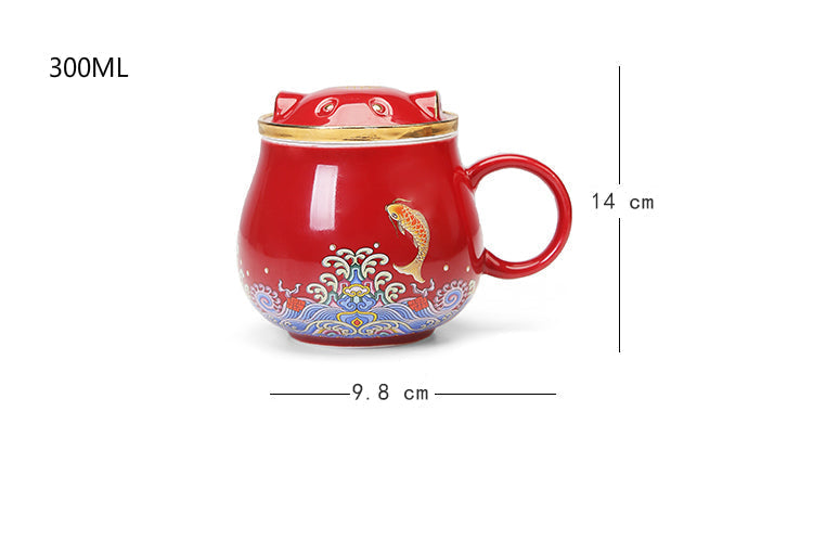 Sikunuo | Japanese Ceramic Tea Infuser Cups