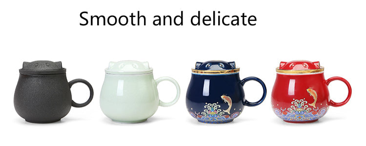 Sikunuo | Japanese Ceramic Tea Infuser Cups