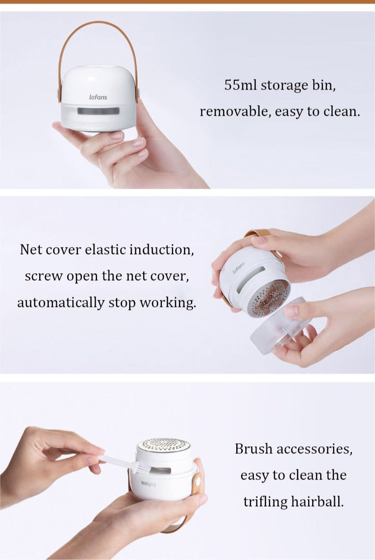 Sikunuo | Mini Rechargeable Automatic Lint Remover