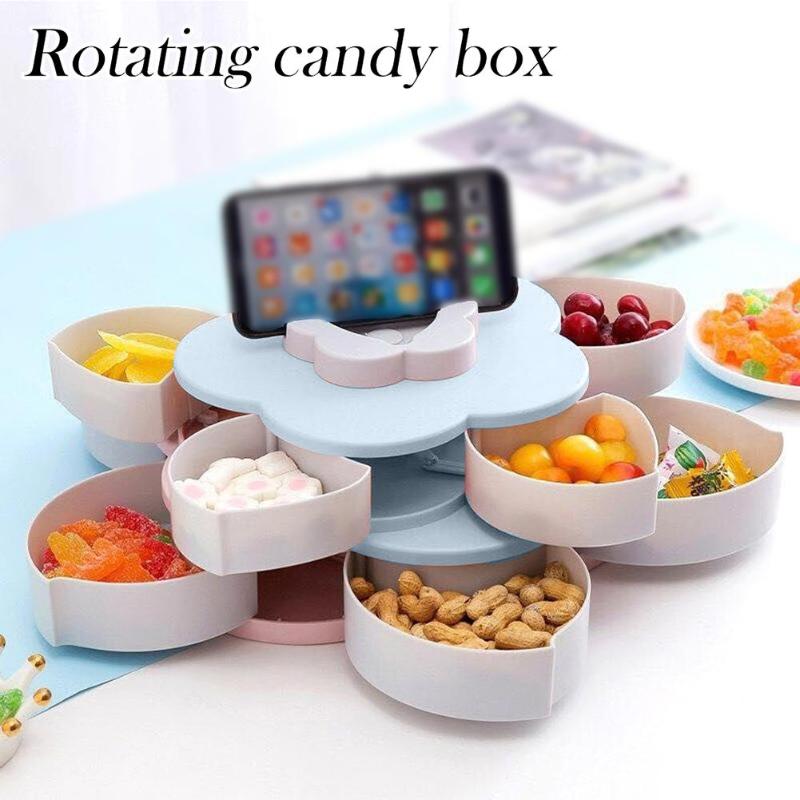 Sikunuo | Petal-Shape Rotating Snack Box