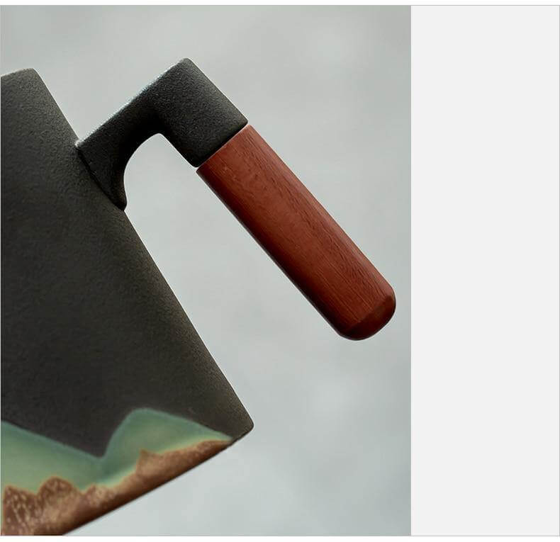 Sikunuo | Mountain Art Ceramic Tea Mugs With Filter