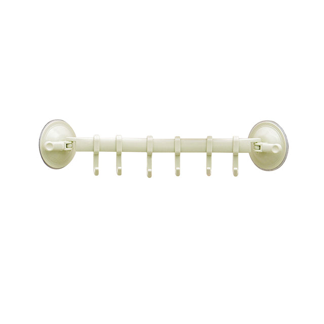 Sikunuo | Adjustable Hook Double Suction Towel Rack