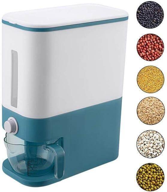 Sikunuo | Pastel Moisture-Proof Grain Rice Dispenser
