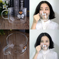Sikunuo | Cute Cat Glass Coffee Cup