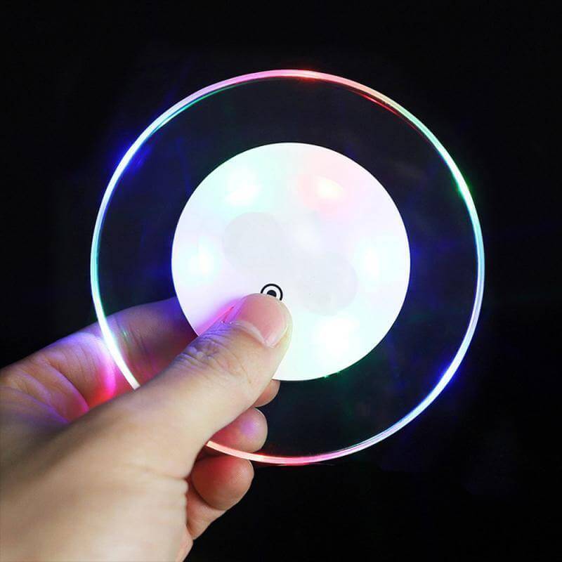Sikunuo | Acrylic Ultra-Thin LED Coaster