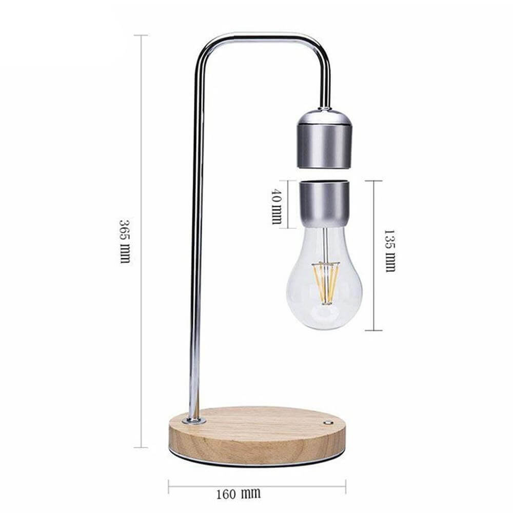 Sikunuo | Magnetic Levitating Wireless Bulb Desk Lamp