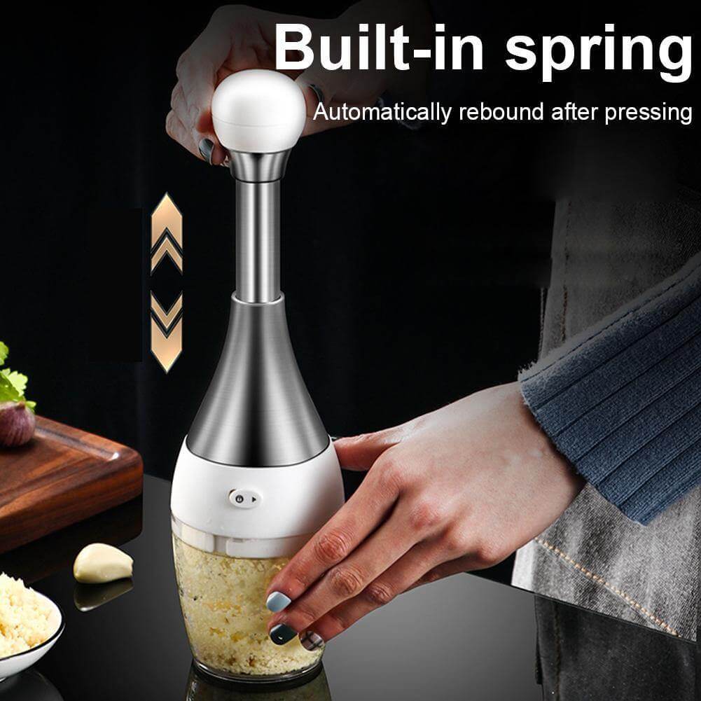 Sikunuo | Stainless Steel Quick Garlic Vegetable Chopper