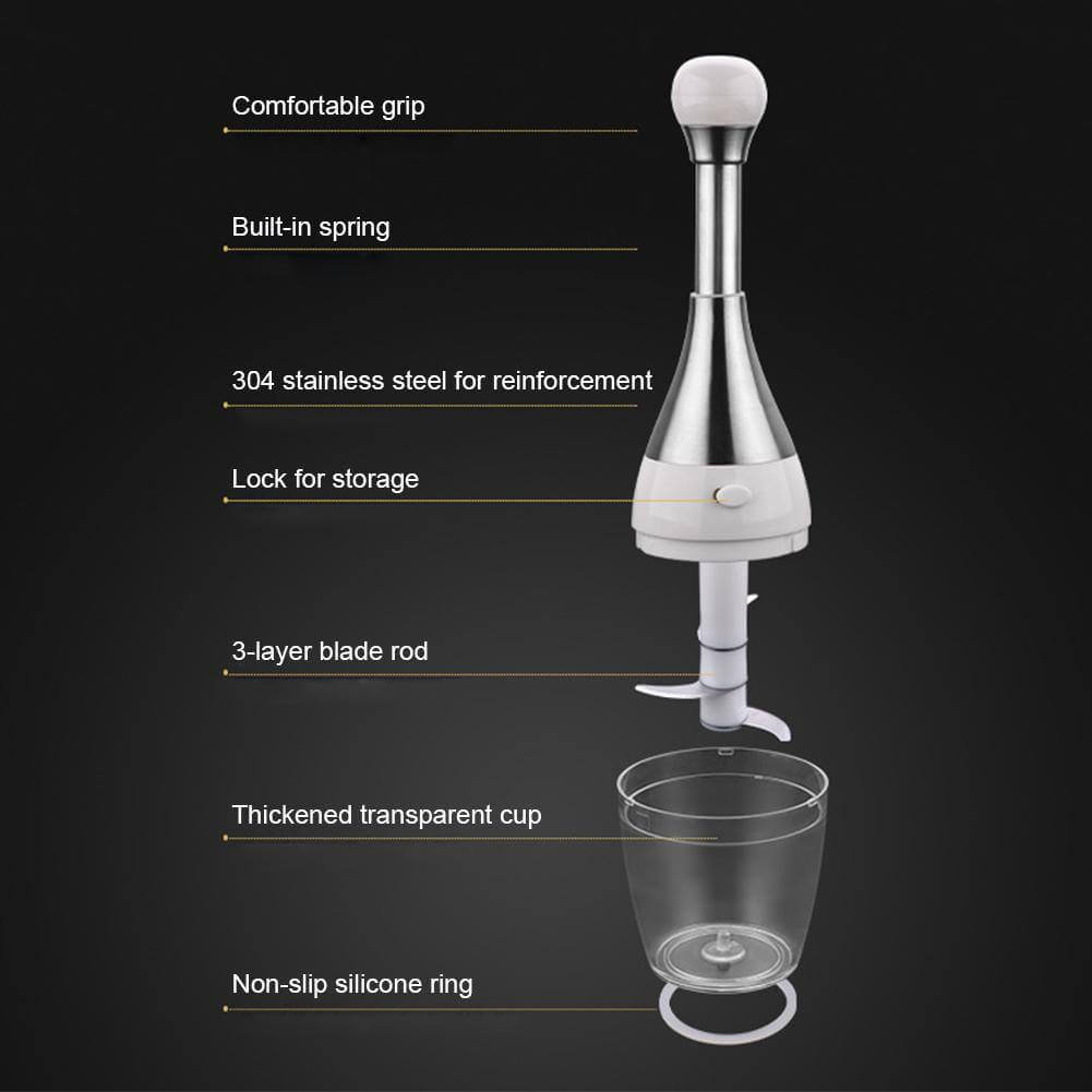 Sikunuo | Stainless Steel Quick Garlic Vegetable Chopper