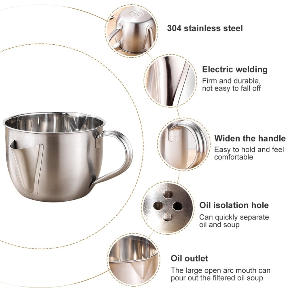 Sikunuo | Stainless Steel Oil Soup Fat Separator