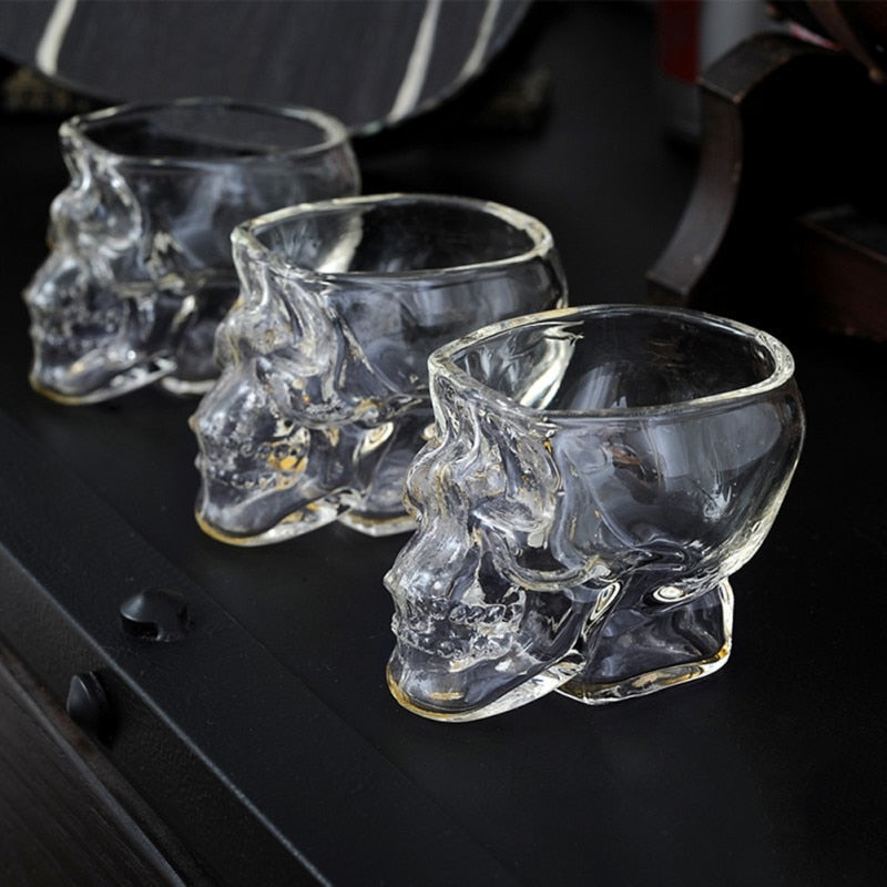 Sikunuo | 3D Transparent Skull Crystal Mug