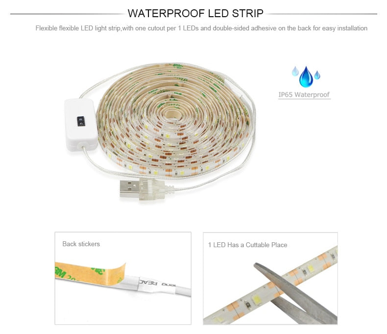 Sikunuo | Motion Sensor Kitchen LED Night Light