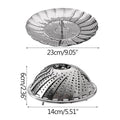 Sikunuo | Vegetable Folding Stainless Steel Steaming Rack