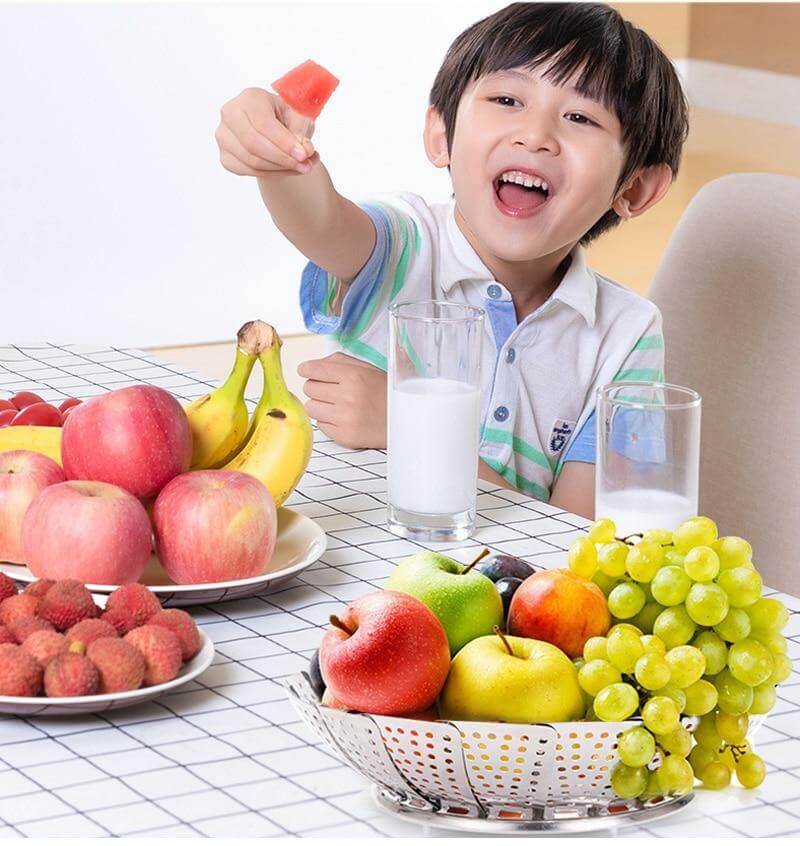 Sikunuo | Vegetable Folding Stainless Steel Steaming Rack