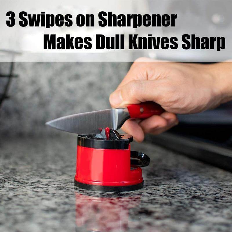 Sikunuo | Kitchen Knife Sharpener Tool with Suction Pad
