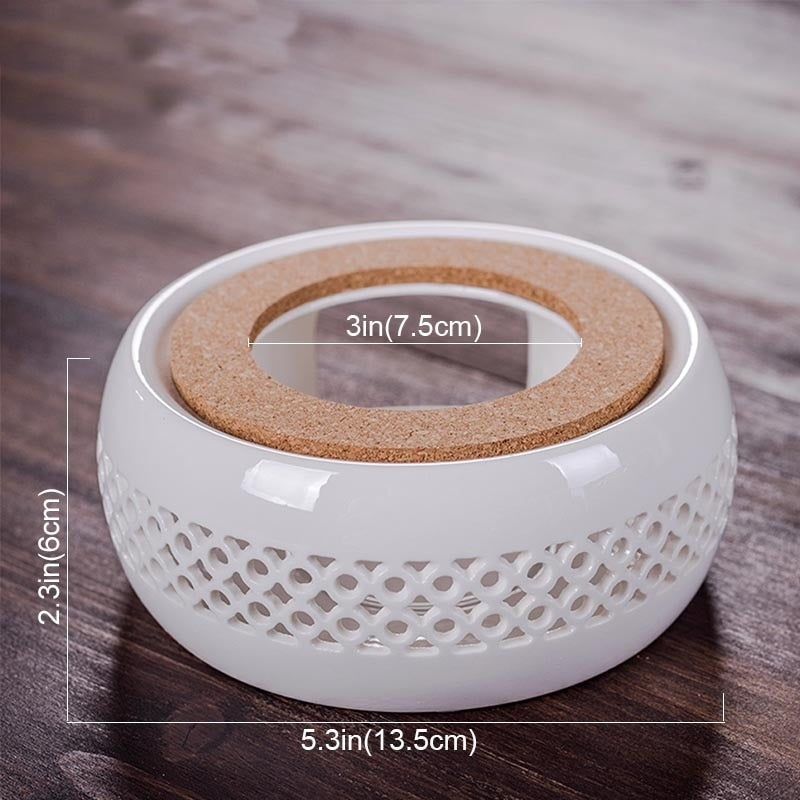 Sikunuo | Mini Portable Ceramic Candle Teapot Warmer