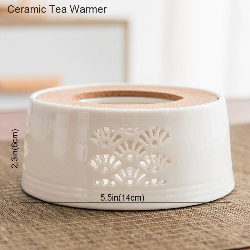 Sikunuo | Mini Portable Ceramic Candle Teapot Warmer