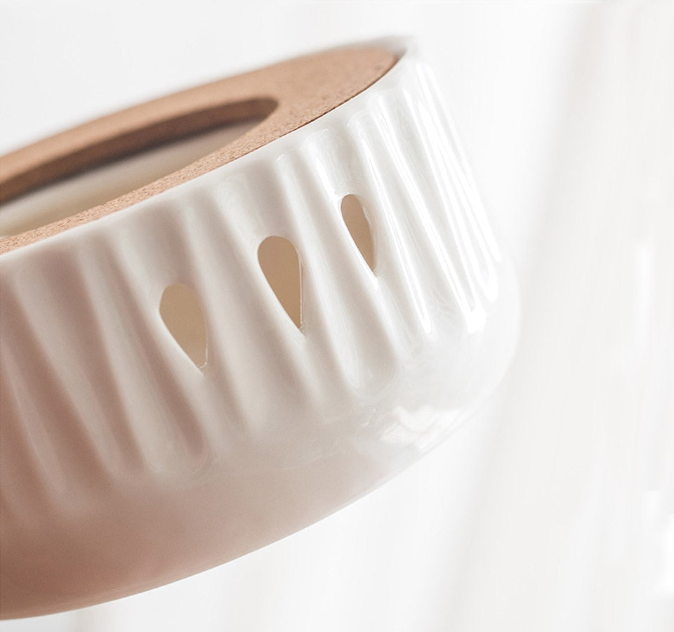 Sikunuo | Mini Portable Ceramic Candle Teapot Warmer