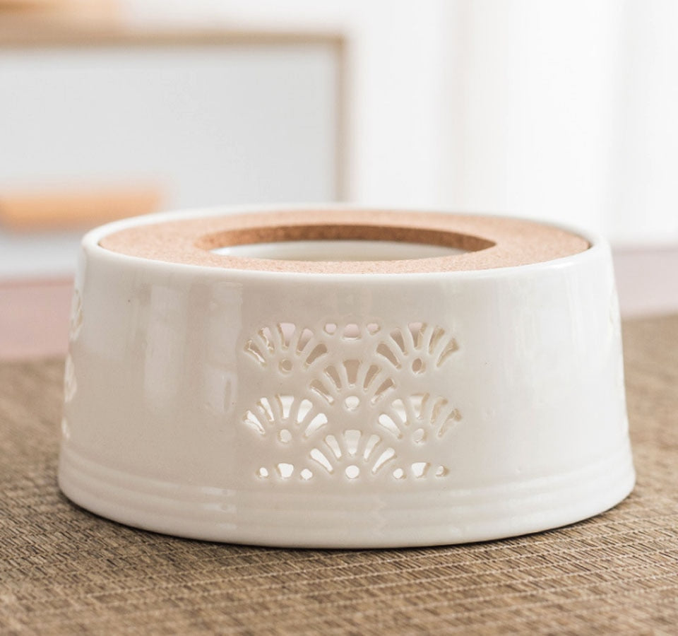 Sikunuo | Mini Portable Ceramic Candle Teapot Warmer