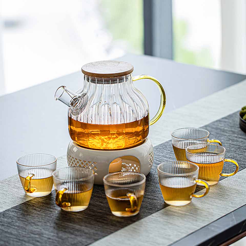 Sikunuo | Mini Portable Ceramic Candle Teapot Warmer
