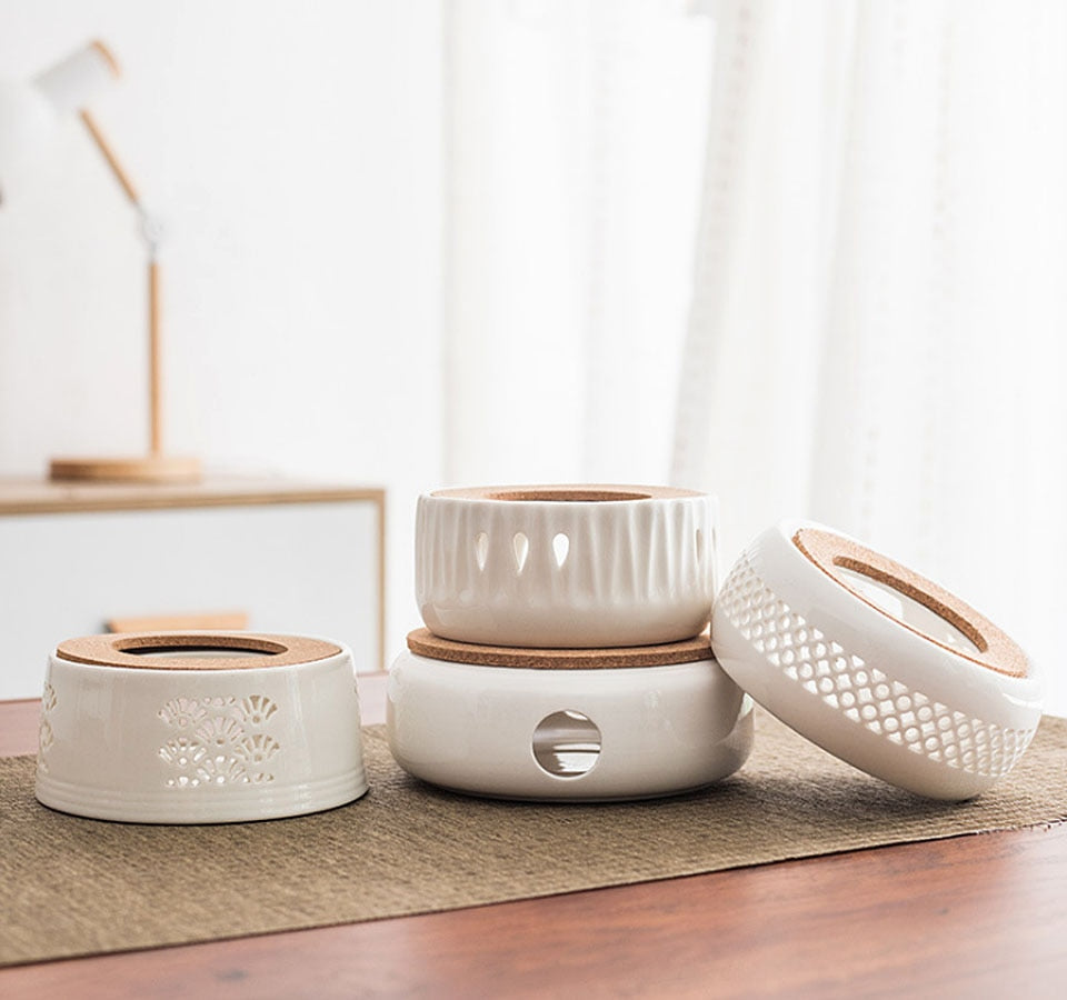 Sikunuo | Mini Portable Ceramic Candle Teapot Warmer