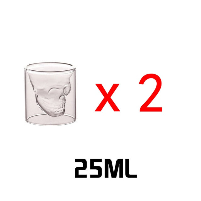 Sikunuo | Hollow Double Layer Whiskey Glass