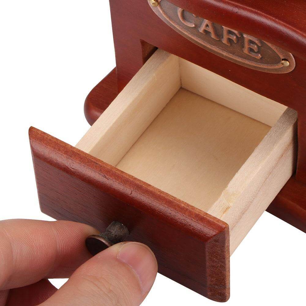 Sikunuo | Wooden Antique Manual Coffee Grinder